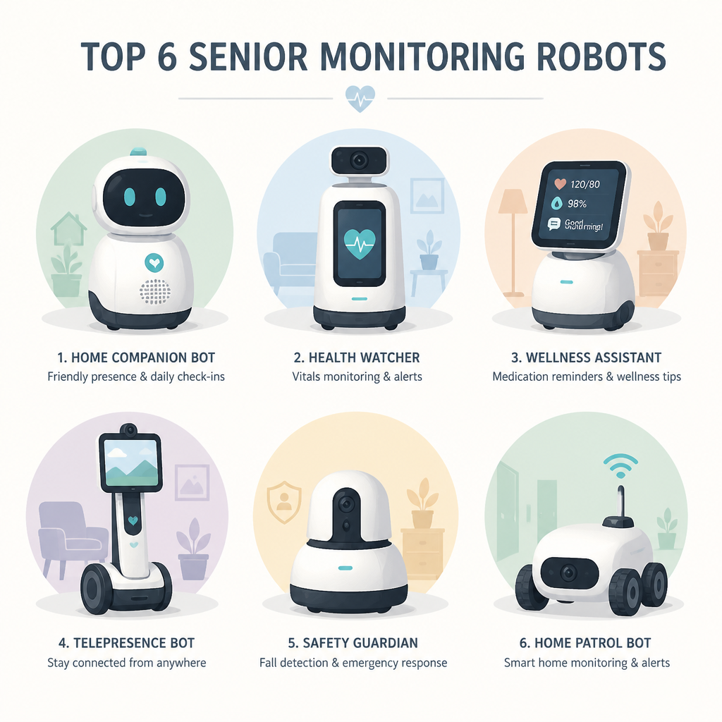 高齢者向け見守りロボット厳選6選
