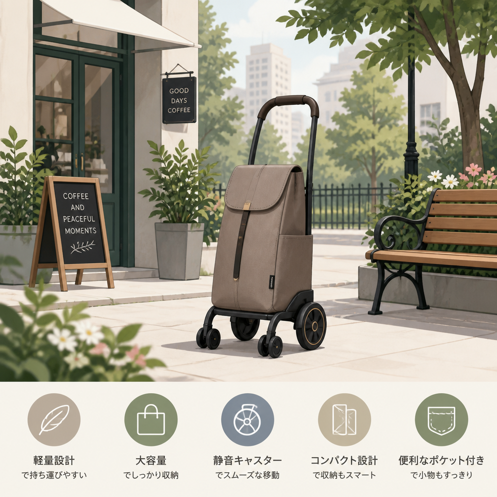 シルバーカーに見えない選び方と厳選6モデルガイド：おしゃれで実用的な比較