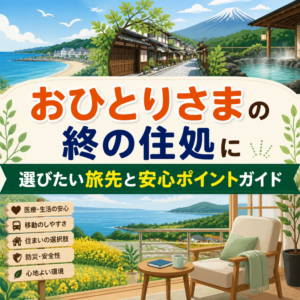 おひとりさま の終の住処に選びたい旅先と安心ポイントガイド
